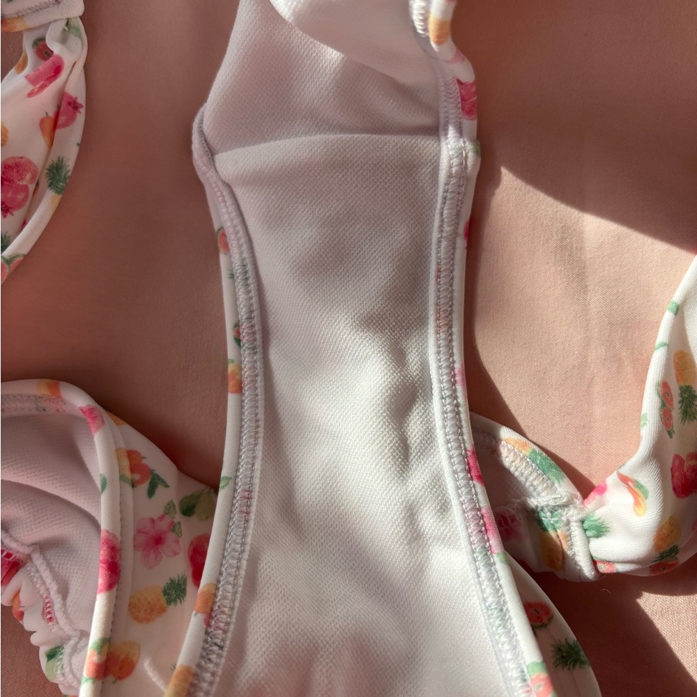Hollister Fruit Pattern Bikini - Bandeau Top 🍓🍉🍎 - Picture 3 of 5